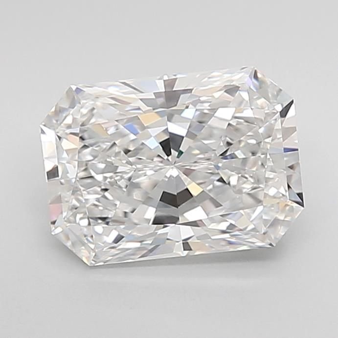 2.64ct D VVS2 Rare Carat Ideal Cut Radiant Lab Grown Diamond