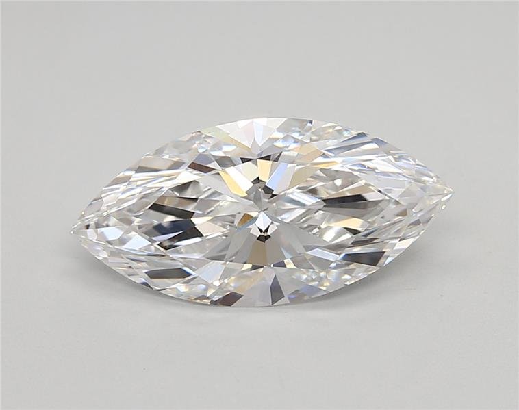 2.57ct E VVS2 Rare Carat Ideal Cut Marquise Lab Grown Diamond