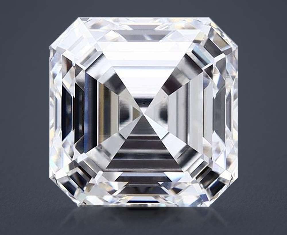 3.84 Carat Asscher Lab Diamond