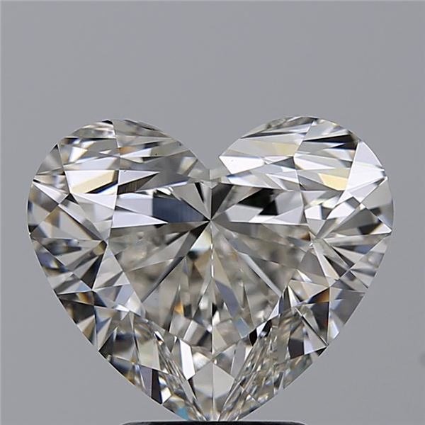 3.34ct H VS1 Rare Carat Ideal Cut Heart Lab Grown Diamond