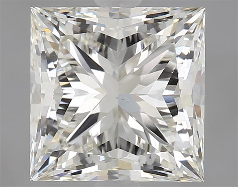 2.50ct K VS2 Rare Carat Ideal Cut Princess Diamond