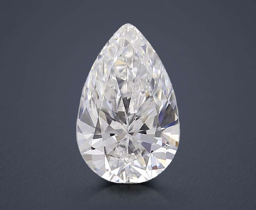 0.87 Carat Pear Lab Diamond