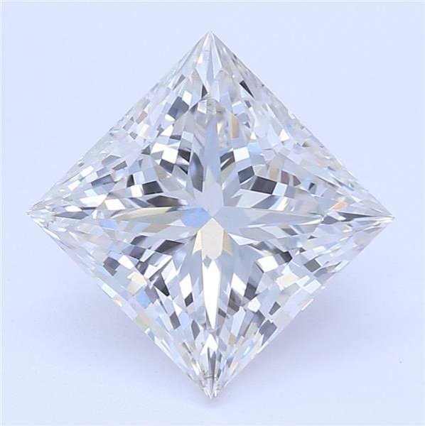 1.46ct G VS2 Rare Carat Ideal Cut Princess Lab Grown Diamond