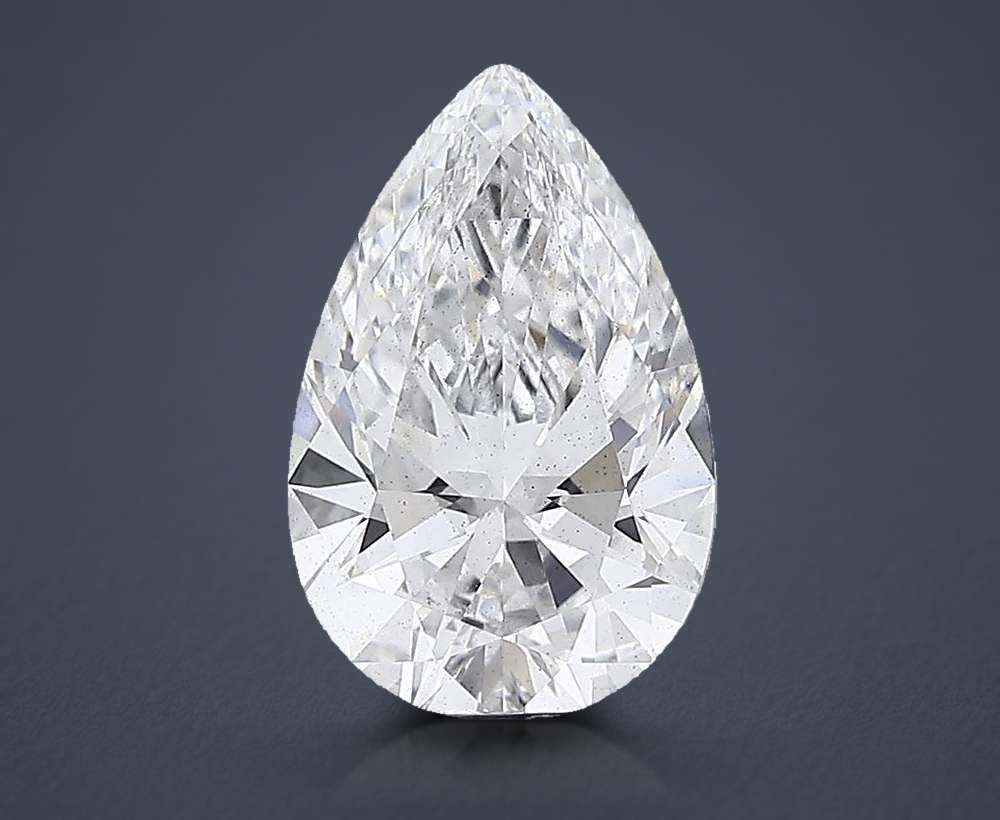 4.22 Carat Pear Lab Diamond