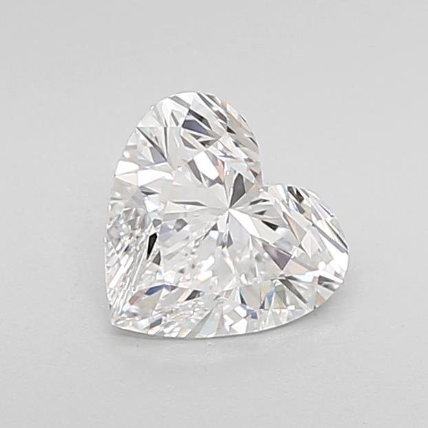 0.91ct D IF Rare Carat Ideal Cut Heart Lab Grown Diamond