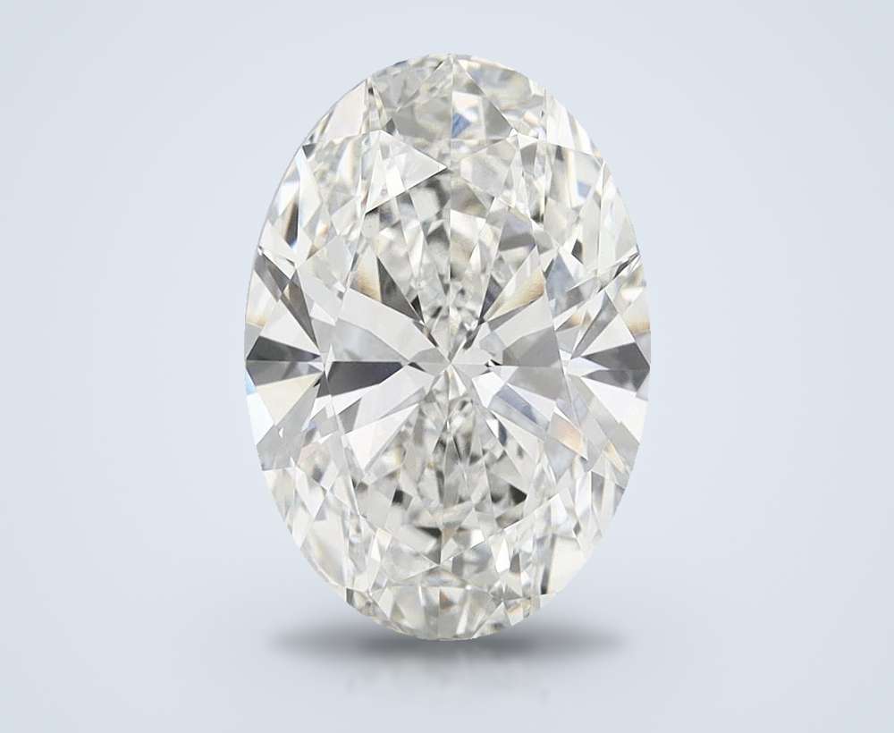 9.09 Carat Oval Lab Diamond