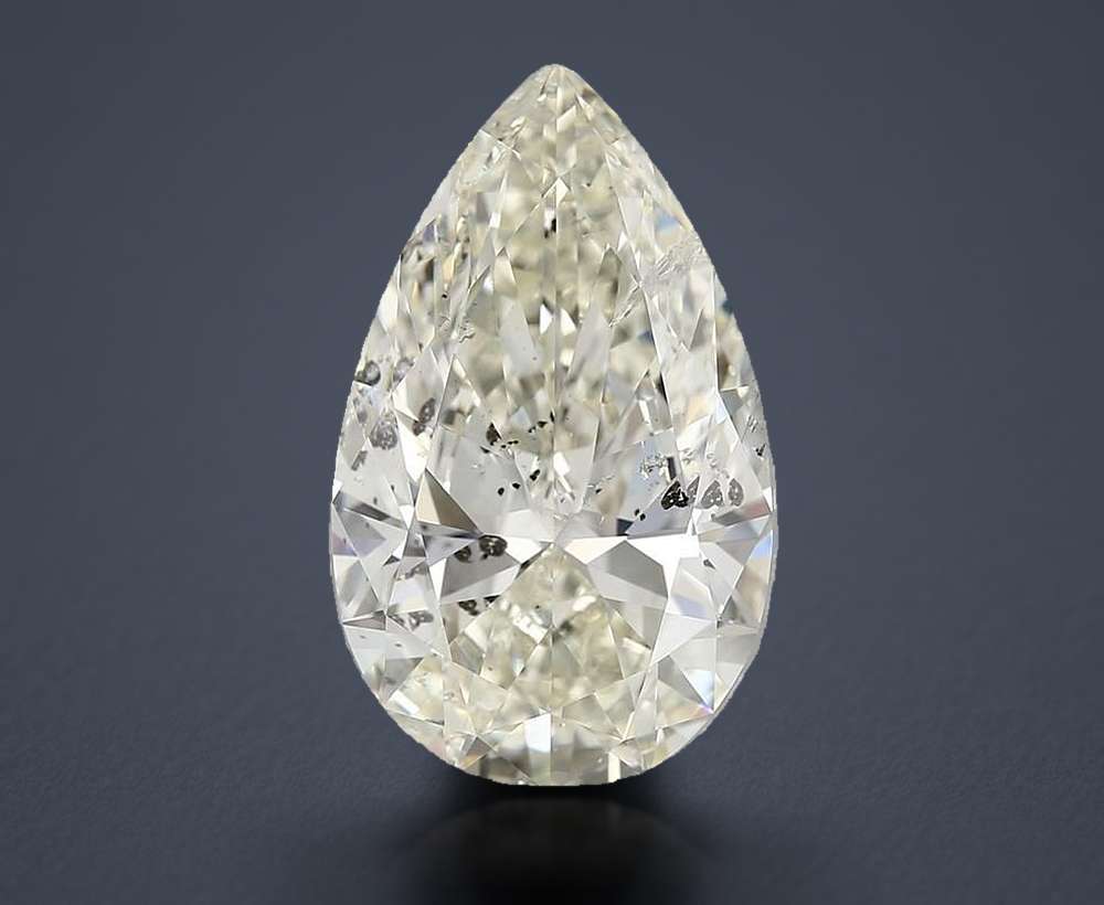 10.04 Carat Pear Natural Diamond