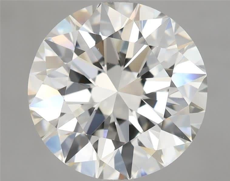 4.60ct I VS1 Rare Carat Ideal Cut Round Diamond