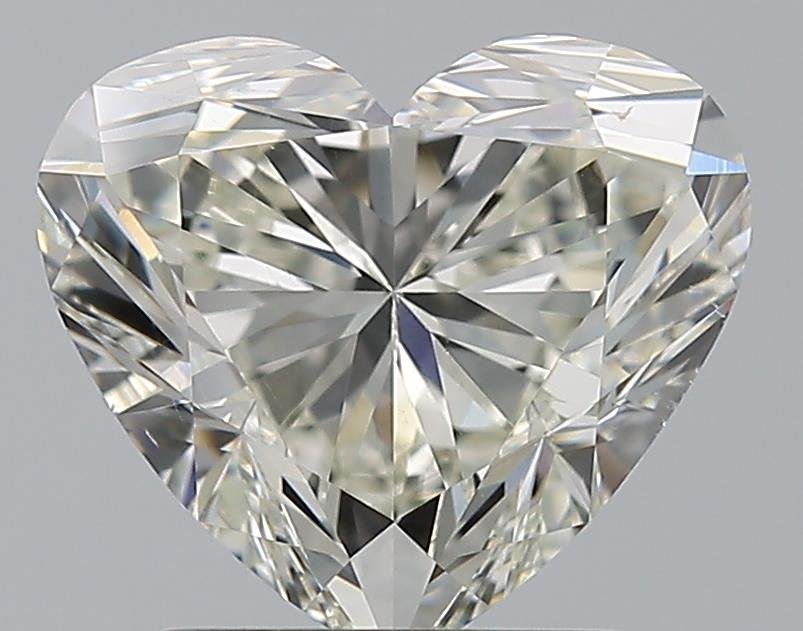 2.20ct K SI1 Rare Carat Ideal Cut Heart Diamond