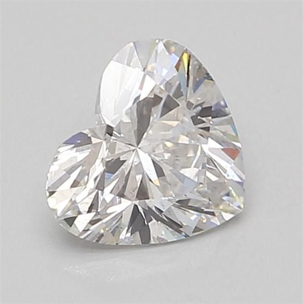 1.53ct F SI1 Rare Carat Ideal Cut Heart Lab Grown Diamond