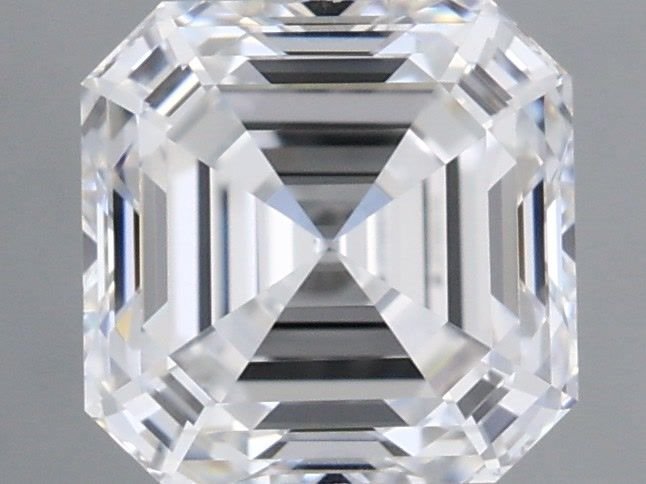 1.03ct D VVS1 Rare Carat Ideal Cut Asscher Lab Grown Diamond
