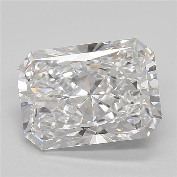 2.90ct E SI1 Rare Carat Ideal Cut Radiant Lab Grown Diamond