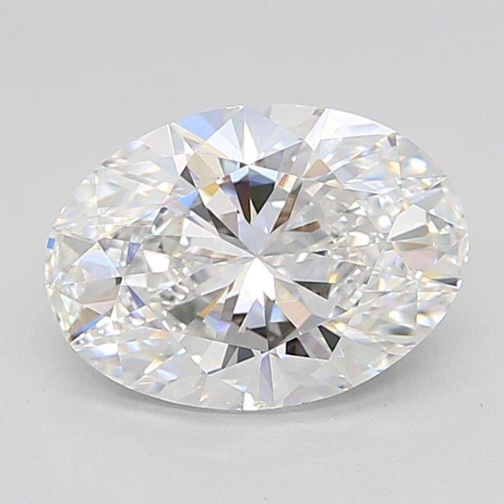 3.02ct E VVS2 Rare Carat Ideal Cut Oval Lab Grown Diamond