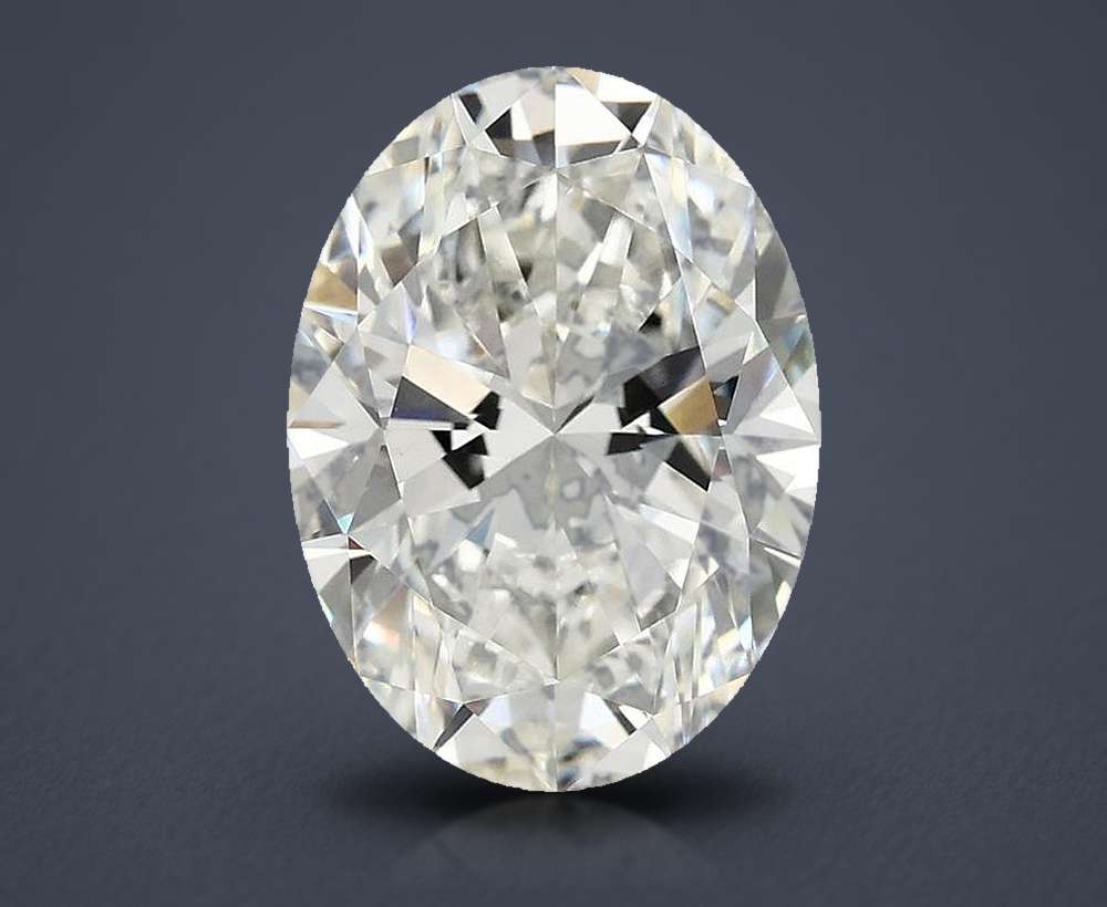 4.00 Carat Oval Lab Diamond