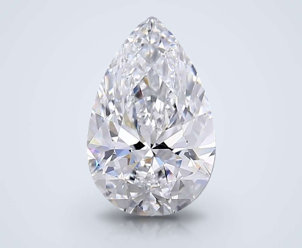 1.50 Carat Pear Lab Diamond