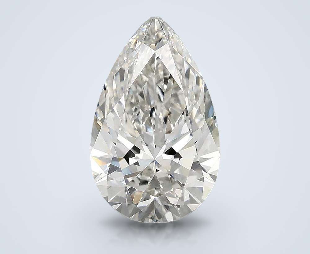 2.60 Carat Pear Lab Diamond