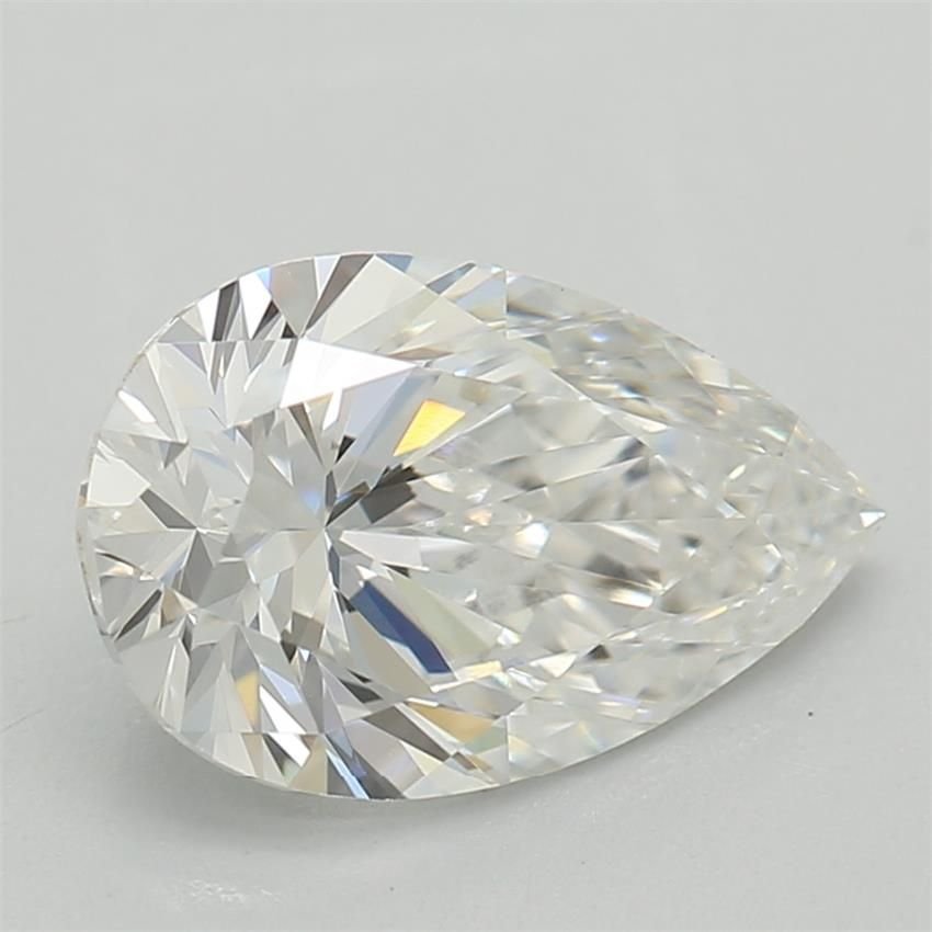 1.03ct E VS1 Rare Carat Ideal Cut Pear Lab Grown Diamond