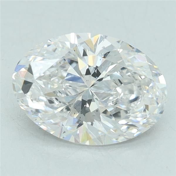 1.13ct D VS2 Rare Carat Ideal Cut Oval Lab Grown Diamond