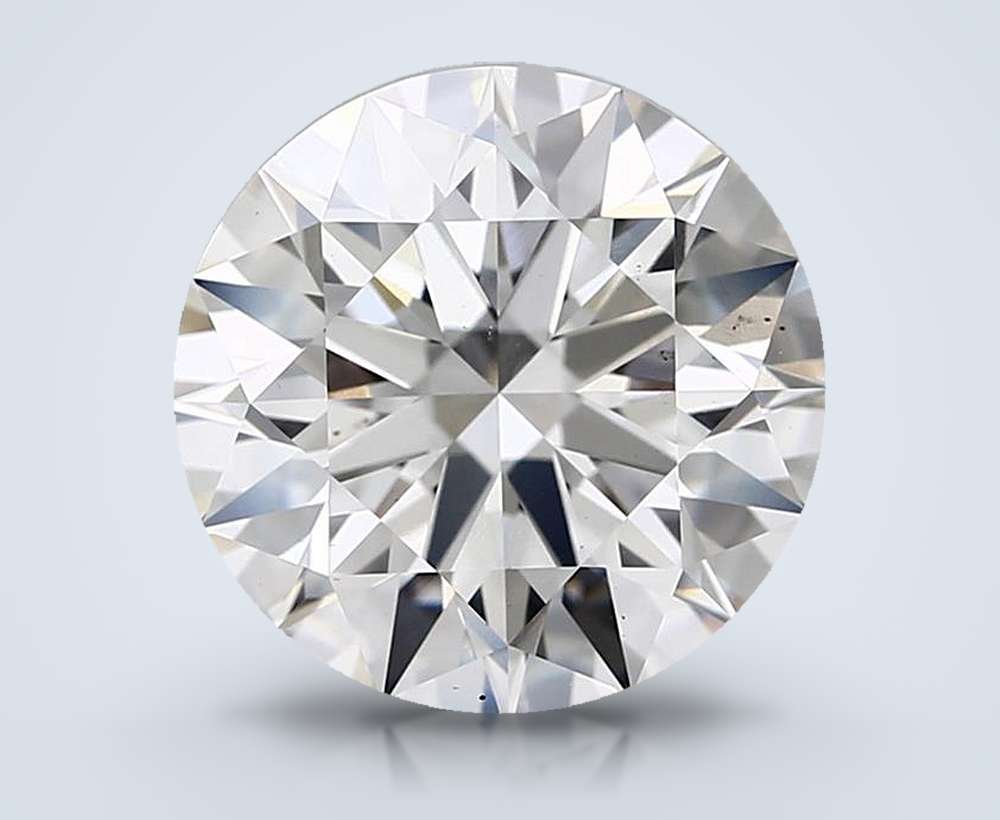 5.52 Carat Round Lab Diamond
