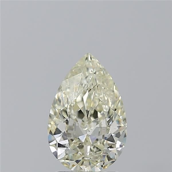 2.01ct K SI2 Rare Carat Ideal Cut Pear Diamond
