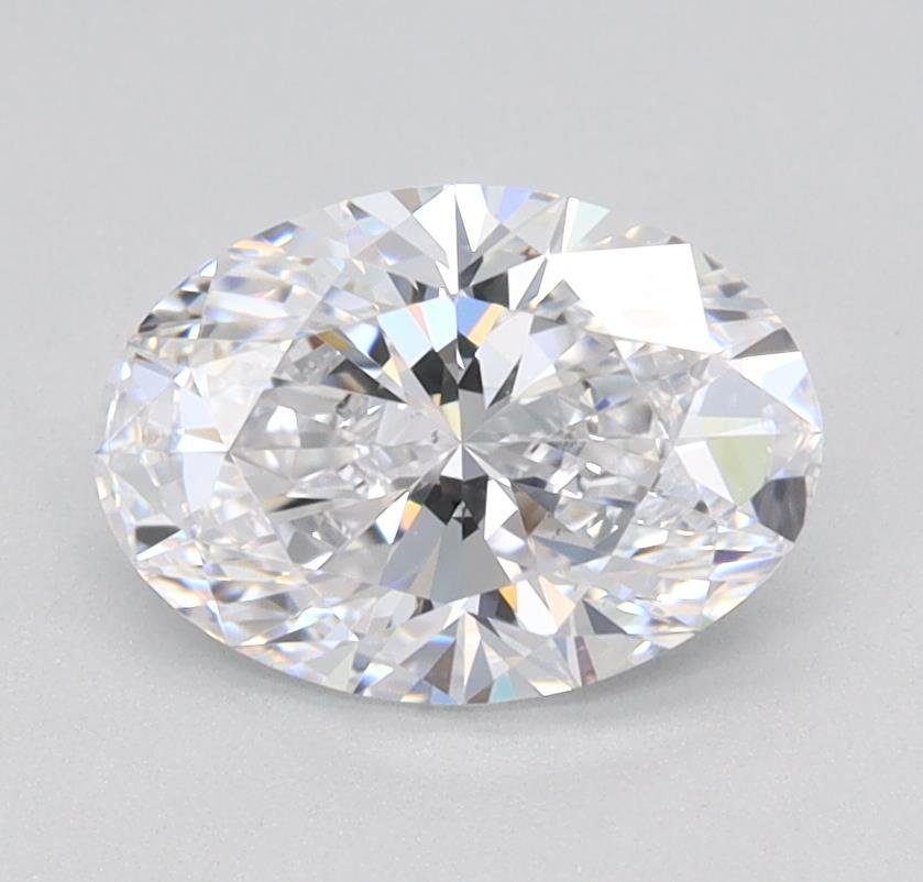 0.94ct D VS2 Rare Carat Ideal Cut Oval Lab Grown Diamond