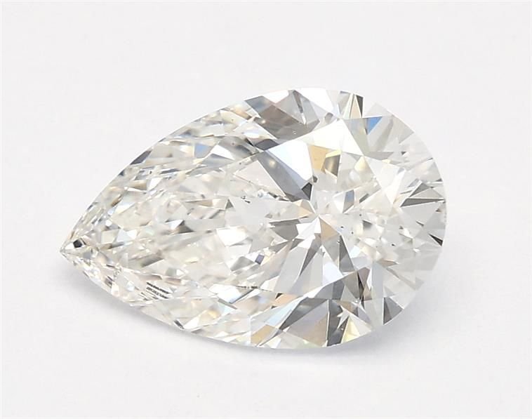 1.00ct F VS2 Rare Carat Ideal Cut Pear Lab Grown Diamond