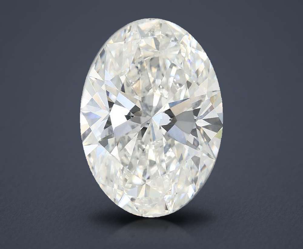 7.09 Carat Oval Lab Diamond