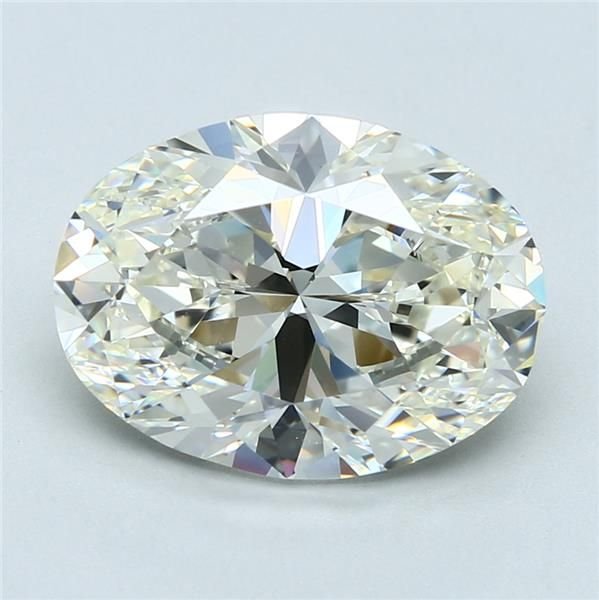 5.13ct J VS2 Very Good Cut Oval Diamond