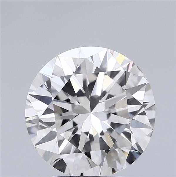 3.29ct I VS2 Very Good Cut Round Lab Grown Diamond
