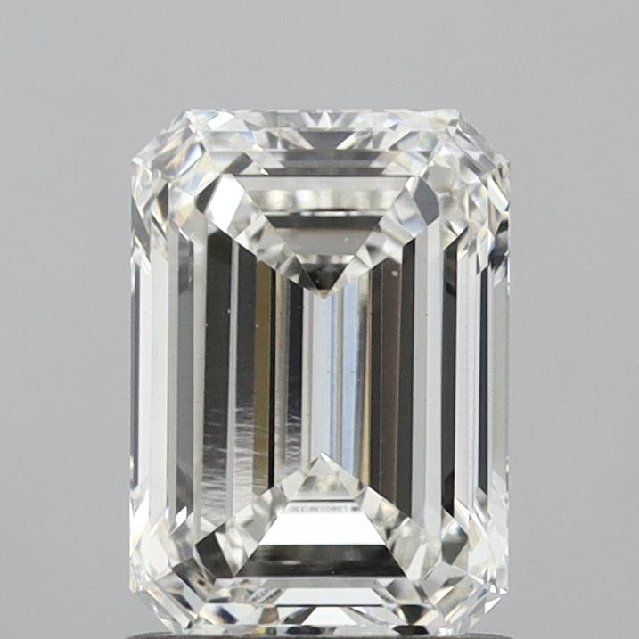1.17ct H VS1 Rare Carat Ideal Cut Emerald Lab Grown Diamond