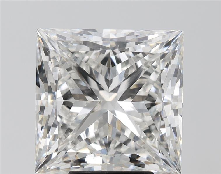 7.06ct H VS1 Rare Carat Ideal Cut Princess Lab Grown Diamond