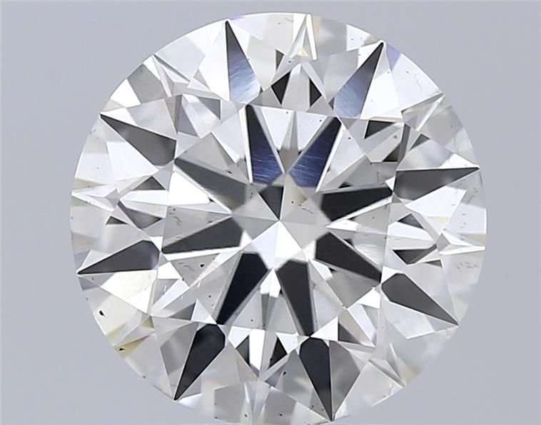 5.53ct I VS2 Rare Carat Ideal Cut Round Lab Grown Diamond