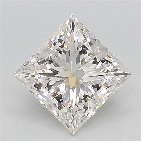 2.53ct I VS1 Rare Carat Ideal Cut Princess Lab Grown Diamond