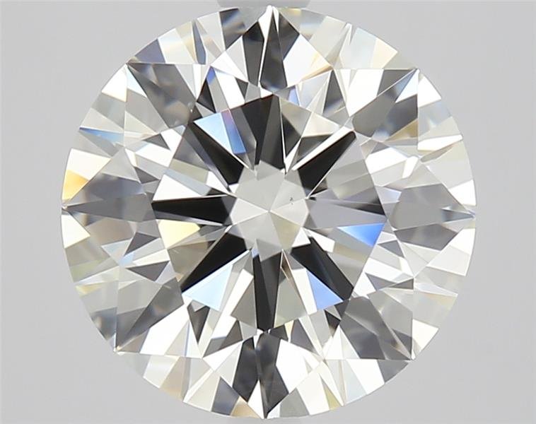 2.61ct K VS1 Rare Carat Ideal Cut Round Diamond