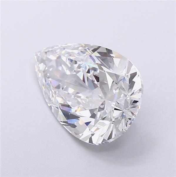 5.52 Carat Pear Lab Diamond