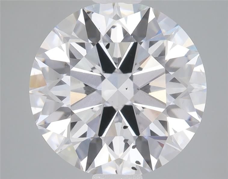 3.10ct E SI1 Rare Carat Ideal Cut Round Lab Grown Diamond