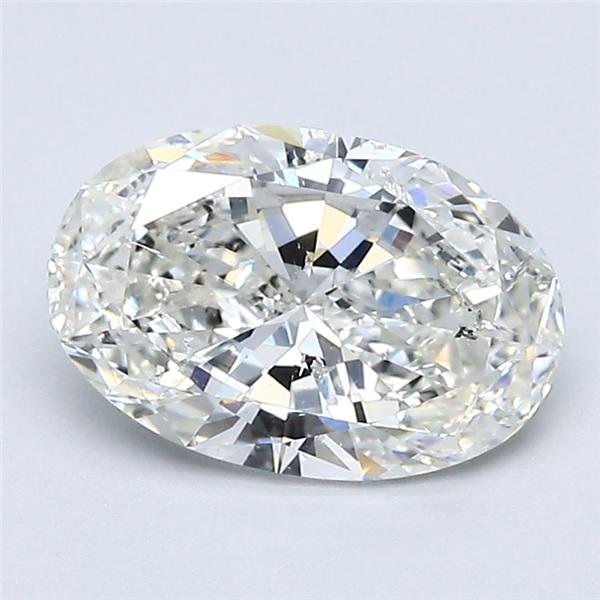 1.50ct H SI2 Rare Carat Ideal Cut Oval Diamond