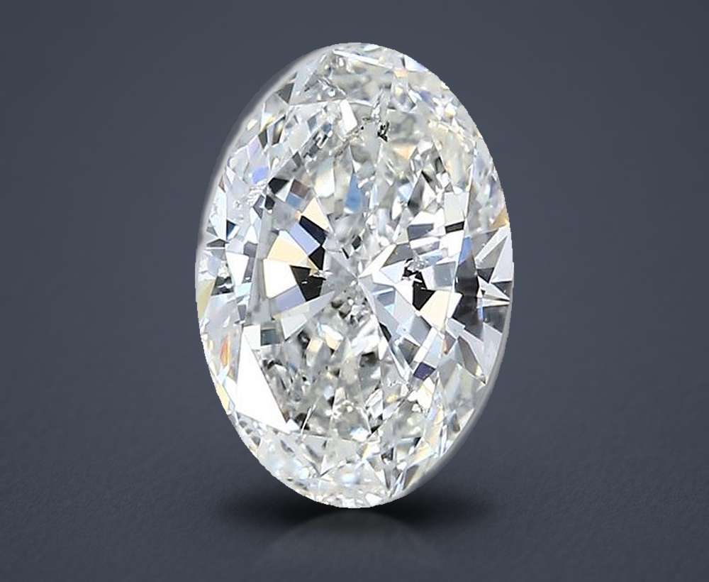 1.50 Carat Oval Natural Diamond