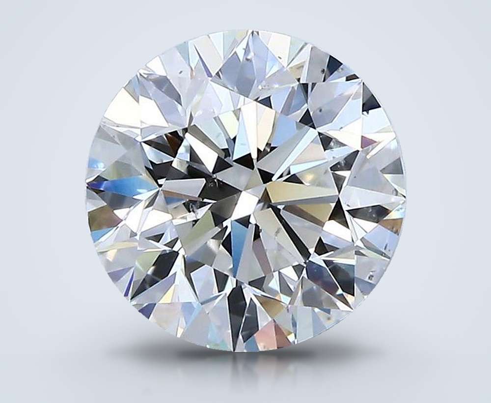 2.70 Carat Round Natural Diamond