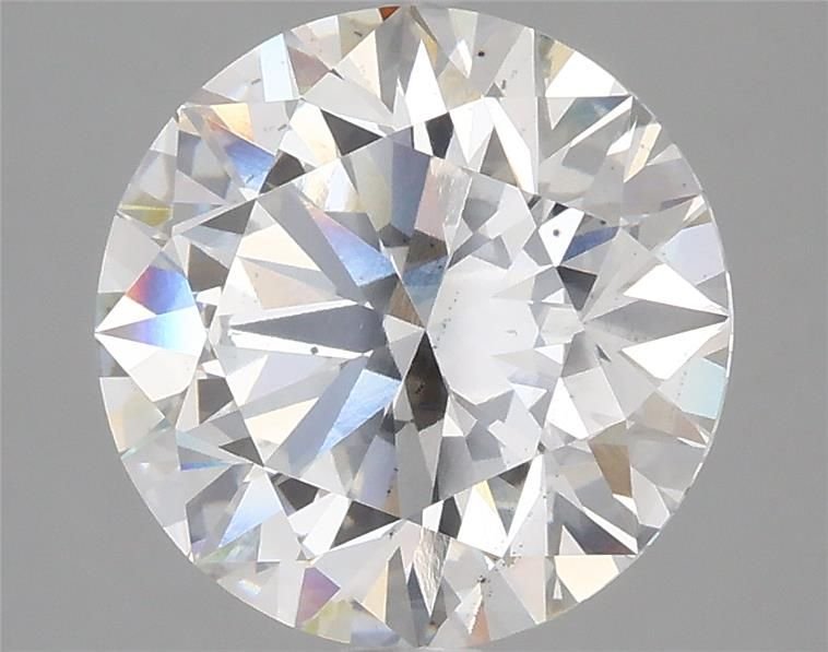 4.06ct H VS2 Rare Carat Ideal Cut Round Lab Grown Diamond