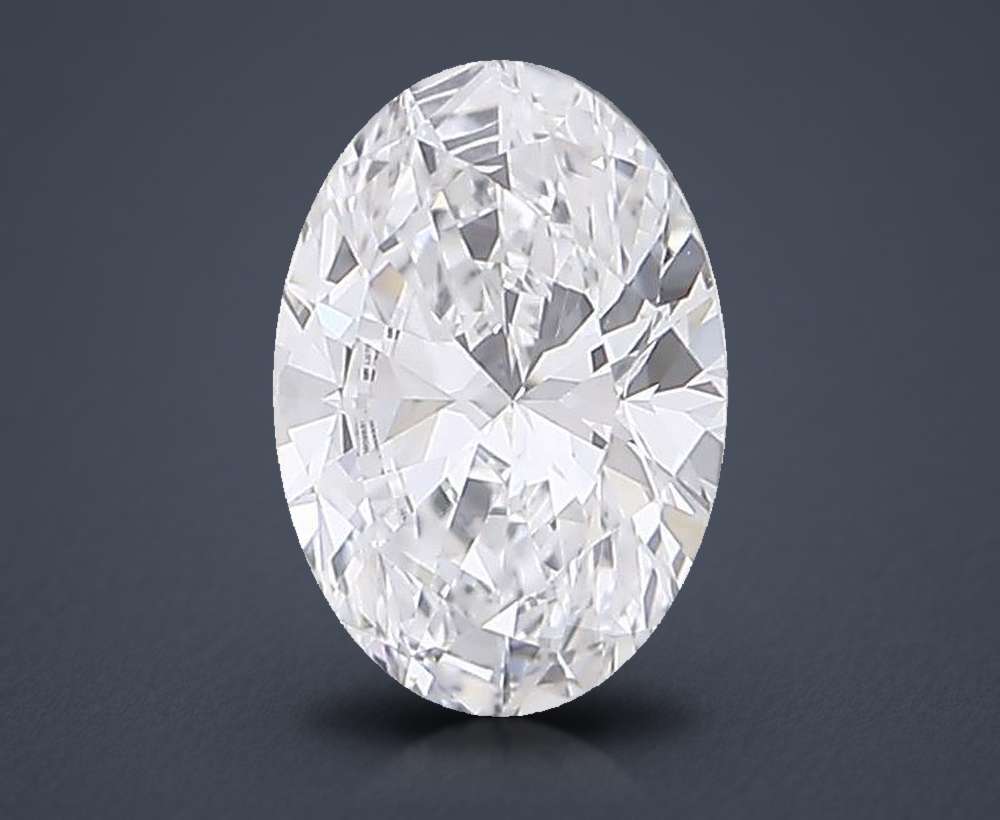 0.72 Carat Oval Lab Diamond