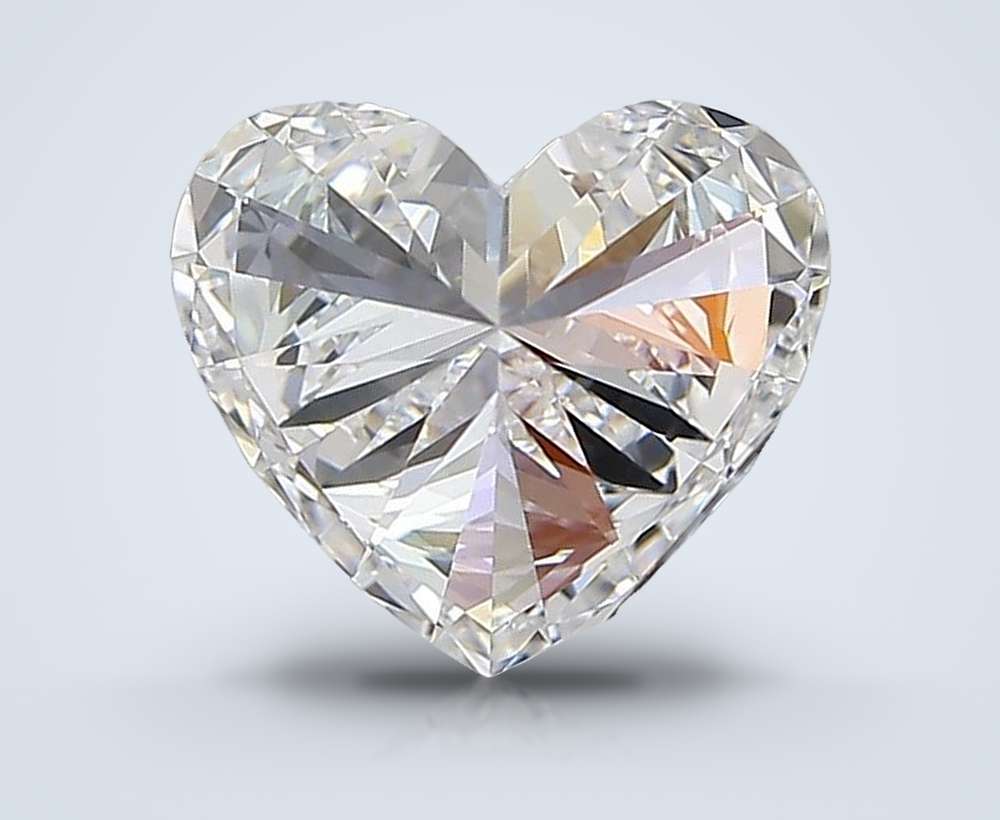 1.71 Carat Heart Natural Diamond