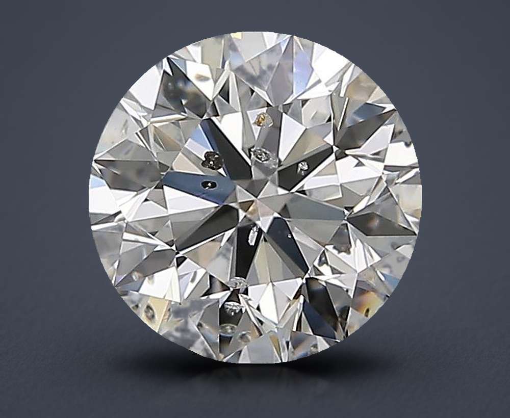 2.00 Carat Round Natural Diamond