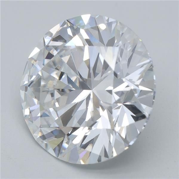 6.63ct E VS1 Rare Carat Ideal Cut Round Lab Grown Diamond