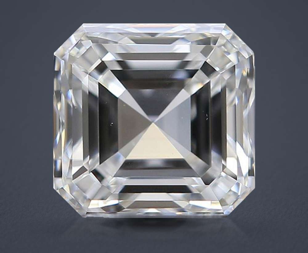 0.91 Carat Asscher Natural Diamond