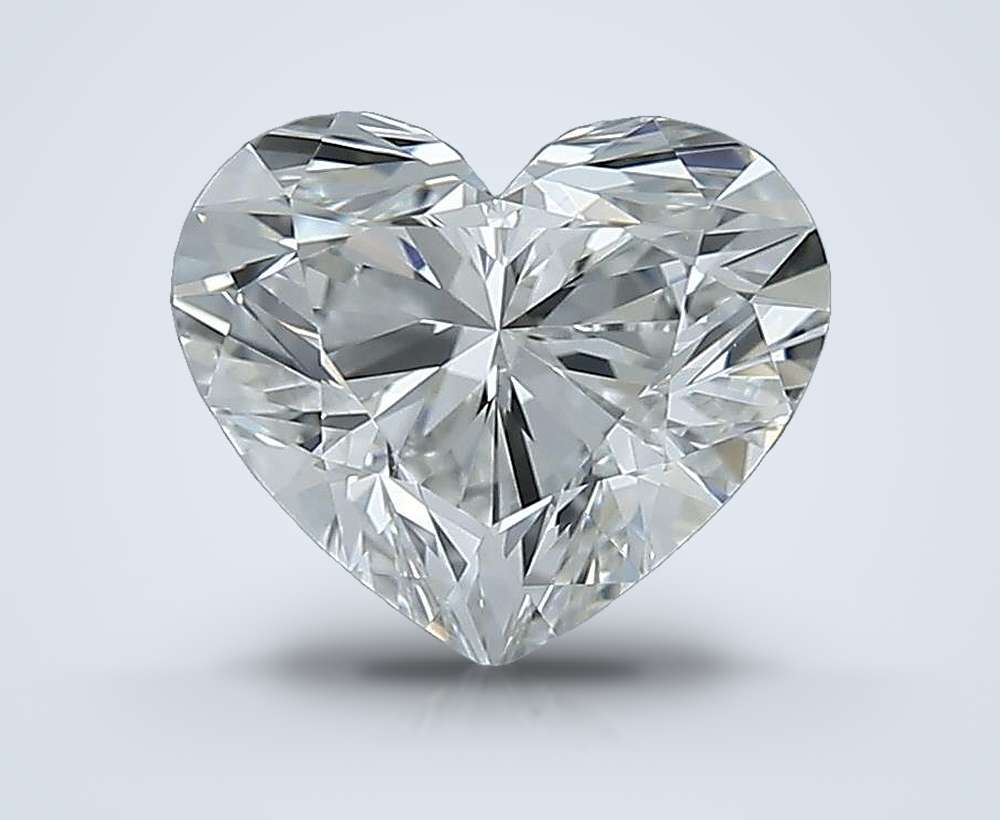 0.90 Carat Heart Natural Diamond
