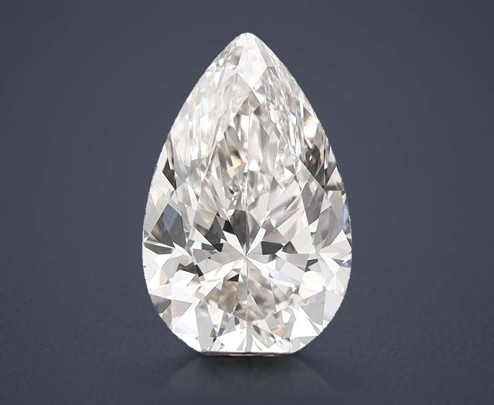 3.02 Carat Pear Lab Diamond