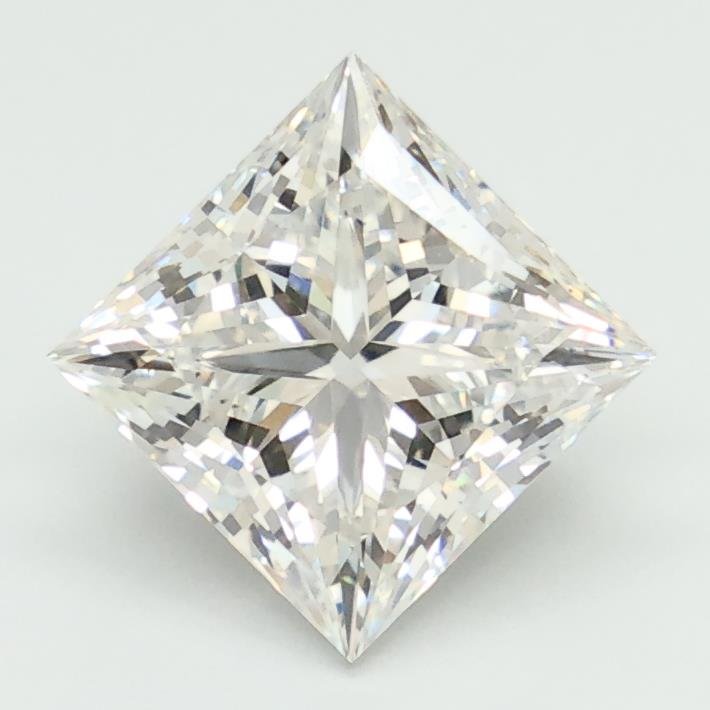 2.24ct E VS1 Rare Carat Ideal Cut Princess Lab Grown Diamond