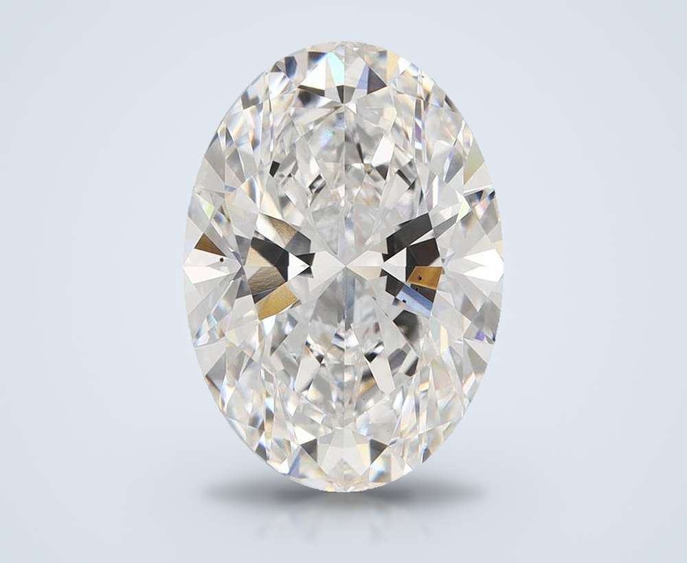 7.06 Carat Oval Lab Diamond