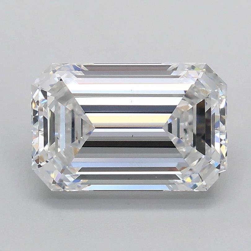 1.59ct E VS2 Rare Carat Ideal Cut Emerald Lab Grown Diamond